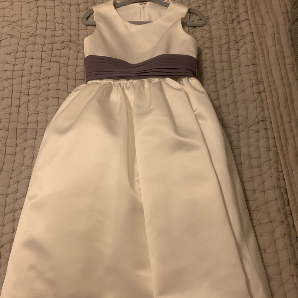 Bari Jay taffeta flower girl dress size 3